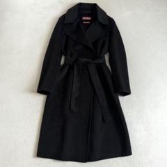 綺麗❗️ダブルフェイス ふんわりコート 羽織◎ 2way ブラック