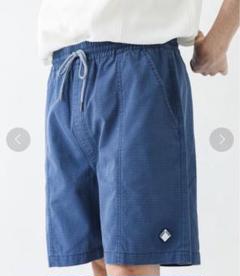 BAEXFATE×Sonny Label　ムラ染リップストップショートパンツ