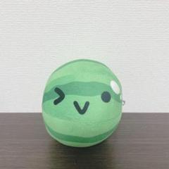 スイカゲーム　ぬいぐるみ　チェーン付き　クレーンゲーム　バッグ　小物　装着用