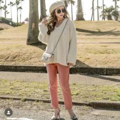 【値下げ】グラムリップスRelax tapered Pants サーモンピンクのサムネイル