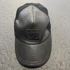 美品】CHANEL メッシュキャップ - メルカリ