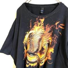 TULTEX Tシャツ CATCHING FIRE ブラック　2XL メンズ