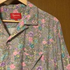 supreme シュプリーム flower rayon shirt 開襟シャツ