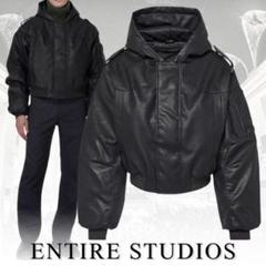関税送料込み【ENTIRE STUDIOS】MOTO ボンバージャケット entire studios MOTO BOMBER PADDED JACKET (BLACK)の商品ページ