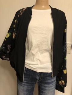 SLY リバーシブルブルゾン Nightflower reversible BZ