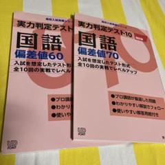 実力判定テスト 国語 偏差値60・70
