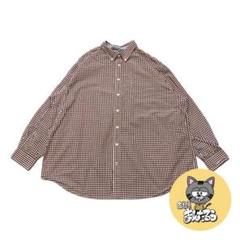 トミーヒルフィガー 古着 長袖シャツ チェックシャツ 刺繍ロゴ XXL