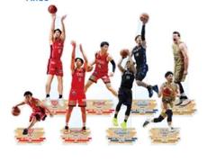 B.LEAGUE ビッグアクリルスタンドvol.1～GiGO限定～ 全種セット