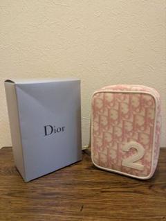 【新品未使用】Dior ロゴ入り紫ポーチ 箱付き 箱付き】新品未使用 Dior ピンク ロゴポーチ - メルカリ