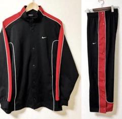 NIKE ナイキ セットアップ ジャージ サイド スナップボタン ブルズカラー