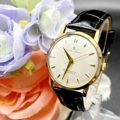 【メーカー直送】 希少 稼動 B14 新品ベルト 19石 マーベル SEIKO 14K 腕時計 時計