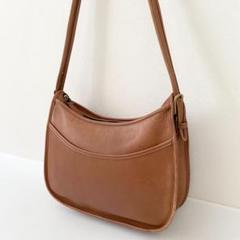 ✅未使用級　COACH コーチ　ショルダーバッグ　エルゴ　オールレザー　ブラウン COACH - オールドコーチ ショルダーバッグ エルゴ レザー