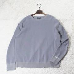 24年 大きめ《DENHAM》TOUGH KNIT(S)クルーニット グレー
