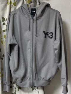 y3 パーカー Y-3 裏起毛 胸ロゴ フルジップ 美品 JD9808 S y3 パーカー Y-3 裏起毛 胸ロゴ フルジップ 美品 JD9808 S