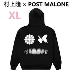 専用 村上隆　POST MALONE ラッキーボックス パーカー 黒　Lサイズ 村上隆 POST MALONE ラッキーボックス パーカー 黒 Lサイズ