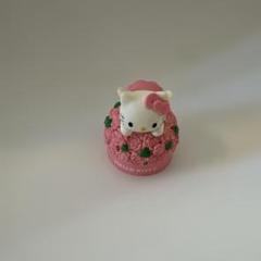 ハローキティ お花畑 陶器 置物