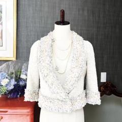 極美品 CHANEL シャネル ファンタジー ツイード ジャケット レインボー