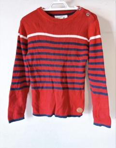 H&M セーター 122/128cm ニット ボーダー 赤