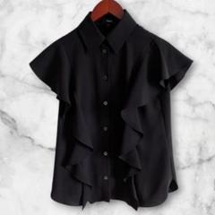 SALE✩.*˚Theory サイドファスナー仕様 半袖ブラウス