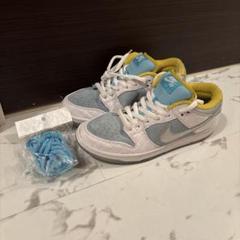 FTC × Nike SB Dunk Low White/Blue 銭湯ダンクのサムネイル