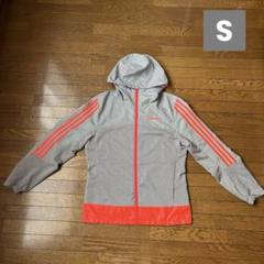 adidas ジャンパー　蛍光オレンジ S