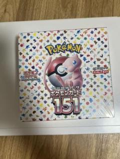 【新品未開封】ポケモンカード 151 1BOX シュリンク付き