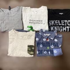 100 男の子　半袖　Tシャツ　夏服　子供服　保育園着　まとめ売り