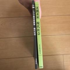【バラ売り可能】【4月中旬まで掲載】大学入試　参考書　現代社会　2冊