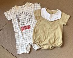 ロンパース　半袖2点セット