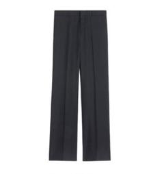 定番の中古商品 新品【CELINE】MODEL DEPOSE ストレートパンツ36 ブラック パンツ