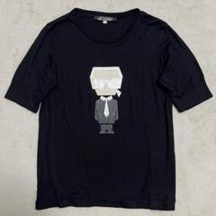 other - KL golf カールラガーフェルド ヴィンテージ カットソー ハイネック ロゴ KL golf カールラガーフェルド ヴィンテージ カットソー