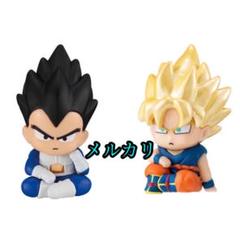 ドラゴンボール まちぼうけ 超サイヤ人孫悟空 ベジータ ガチャ 2点のサムネイル