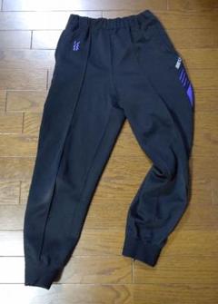 未使用　ミズノ スーパースター　70s80sヴィンテージ　ジャージパンツ メンズL 青 ラインデザイン トラックパンツ トレーニングパンツ05222 ミズノスーパースタージャージ 美津濃 レトロ ヴィンテージ 70s