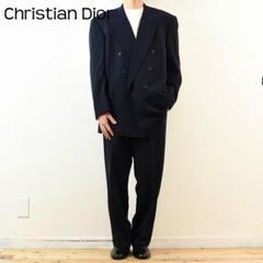 AH0004 Christian Dior スーツ セットアップ ネイビー