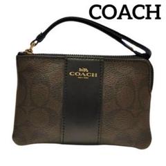 【未使用】COACH コーチ ミニポーチ シグネチャー ミラー付 手のひらサイズ 2025年最新】coachミニポーチの人気アイテム - メルカリ