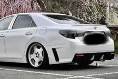 マークX Gsリヤバンパーエクステンション 左右セット - メルカリ