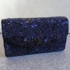 値下げ中✨ヴィンテージ美品❤️クラッチバッグ パーティー 総ビーズ 上品❤️