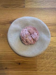 rina　マールマール　MARLMARL ベレー帽　グレー　サクラ knit bonnet 4 sakura | ギフト・スタイ・出産祝いのMARLMARL