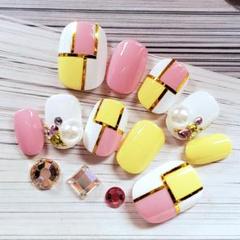 ♡現品*ふんわり パレットネイル♡ ネイルチップ つけ爪