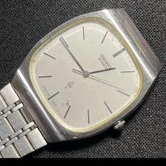 A-25 希少！ SEIKO 80年代ヴィンテージ 薄型 スクエア型 腕時計
