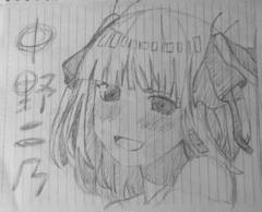 五等分の花嫁 中野二乃 模写