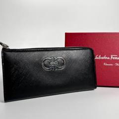 Salvatore Ferragamo 長財布 ガンチーニ ラウンドファスナー