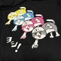 仕事猫　パーカー　半袖　ヨシ！　3Lサイズ