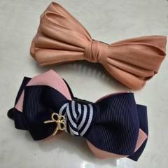 リボンバナナクリップ２個セット