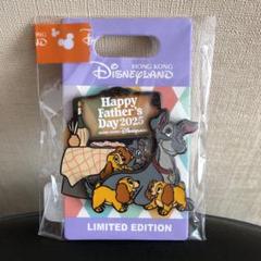 香港ディズニーランド わんわん物語 限定ピンバッジ