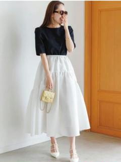 【ribbon】bluelea ブルレア　ジャガードスカート　34 BLUELEA Jacquard skirt 34 pink ジャガードスカート ピンク