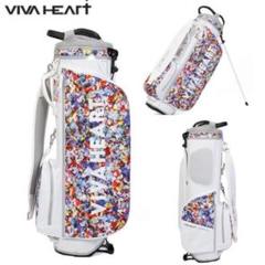VIVAHEART キャディバッグ　コラボモデル美品　レア VIVA HEART ビバハート（VIVA HEART）（メンズ）ゴルフ キャディ