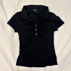 INDIV インディヴィ　半袖　Tシャツ　ブラック