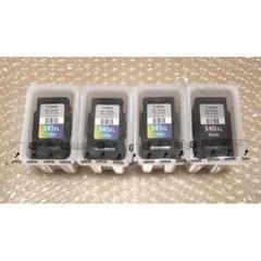 使用済み Canon 純正インクカートリッジ BC-341XL BC-340XL