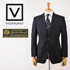 ◎F4309VISARUNOxロロピアーナ段折り3釦ジャケットM